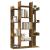 Bibliotecă, stejar fumuriu, 86x25,5x140 cm, lemn prelucrat GartenMobel Dekor