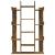 Bibliotecă, stejar fumuriu, 86x25,5x140 cm, lemn prelucrat GartenMobel Dekor