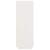 Dulap înalt, alb, 89x40x116,5 cm, lemn masiv de pin GartenMobel Dekor