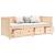 Pat de zi fără saltea, 90x200 cm, lemn masiv pin GartenMobel Dekor