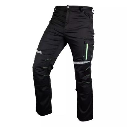 Pantaloni de lucru, bumbac si poliester, cu intariri pentru genunchi, model Mix&Match, negru, marimea XXL/56, NEO GartenVIP DiyLine