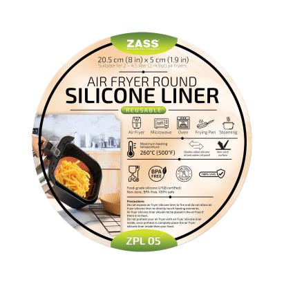 Forma rotunda din silicon pentru friteuza cu aer cald ? 20.5 cm ZASS ZPL 05 ProDesign DailyAppliances