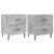 Noptiere, 2 buc., gri beton, 40x35x47,5 cm, lemn compozit GartenMobel Dekor