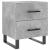 Noptiere, 2 buc., gri beton, 40x35x47,5 cm, lemn compozit GartenMobel Dekor
