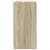 Dulap lateral cu uși din sticlă, stejar sonoma, 68x37x75,5 cm GartenMobel Dekor