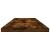 Rafturi perete 4 buc. stejar fumuriu 100x20x1,5cm lemn compozit GartenMobel Dekor