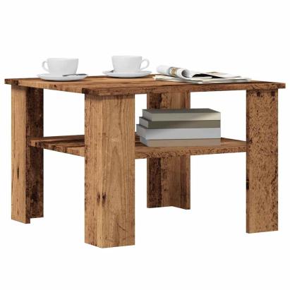 Masuta de cafea din lemn vechi 60x60x42 cm lemn prelucrat GartenMobel Dekor