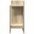 Mese laterale 2 buc cu raft Stejar Sonoma 25,5x27x60 cm GartenMobel Dekor
