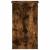 Suport turn pentru computer cu sertar Stejar afumat 35x45x77 cm GartenMobel Dekor