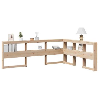 Bibliotecă tăblie în formă de L, 150 cm, lemn masiv de pin GartenMobel Dekor