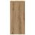 Bufetă Stejar Artisan 29,5x34x76 cm Lemn prelucrat GartenMobel Dekor