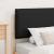 Cadru de pat cu tăblie tapițată cu headboard Negru 90 x 200 cm GartenMobel Dekor