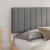 Cadru de pat cu tăblie tapițată Gri deschis 180 x 200 cm GartenMobel Dekor