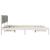 Cadru de pat Gri deschis 180 x 200 cm Lemn de pin masiv GartenMobel Dekor