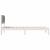 Cadru de pat Gri deschis 80 x 200 cm Lemn de pin masiv GartenMobel Dekor