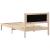 Cadru de pat Gri deschis 100 x 200 cm Lemn de pin masiv GartenMobel Dekor