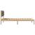 Cadru de pat Gri taupe 100 x 200 cm Lemn de pin masiv GartenMobel Dekor