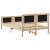 Cadru de pat cu headboard Gri deschis 120 x 190 cm țesătură GartenMobel Dekor