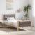 Cadru de pat Gri taupe 90 x 190 cm Lemn de pin masiv GartenMobel Dekor