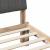 Cadru de pat cu headboard Maro 135 x 190 cm Lemn de pin masiv GartenMobel Dekor
