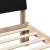 Cadru de pat cu headboard Maro 135 x 190 cm Lemn de pin masiv GartenMobel Dekor