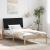 Cadru de pat cu headboard Maro 100 x 200 cm Lemn de pin masiv GartenMobel Dekor