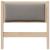 Tăblie cap Altele Maro 80 cm Lemn masiv de pin GartenMobel Dekor