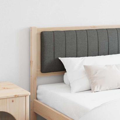 Tăblie tapițată cu headboard Maro 200 cm Lemn de pin masiv GartenMobel Dekor