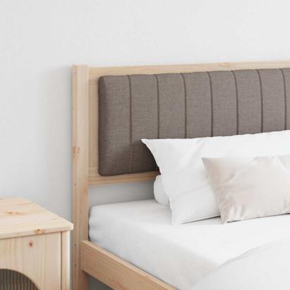 Tăblie tapițată cu headboard Maro 200 cm Lemn de pin masiv GartenMobel Dekor
