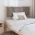Tăblie tapițată cu headboard Maro 100 cm Lemn de pin masiv GartenMobel Dekor