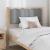 Tăblie tapițată cu headboard Maro 90 cm Lemn de pin masiv GartenMobel Dekor