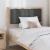 Tăblie tapițată cu headboard Maro 90 cm Lemn de pin masiv GartenMobel Dekor