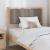 Tăblie tapițată cu headboard Maro 90 cm Lemn de pin masiv GartenMobel Dekor