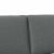 Tăblie tapițată Gri închis 180 cm Lemn de pin masiv GartenMobel Dekor