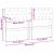 Tăblie tapițată Negru 160 cm Lemn de pin masiv GartenMobel Dekor