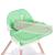 Homelux Gyerek etetőszék 2 az 1-ben zöld Mobalis Homvera