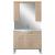 Leziter Mobilier complet de baie Nerva 105, stejar Sonoma Mobalis Homvera