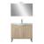 Leziter Mobilier complet de baie Nerva Prime 105, stejar Sonoma Mobalis Homvera