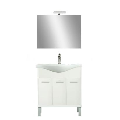 Leziter Mobilier complet de baie Nerva Prime 75 alb Mobalis Homvera