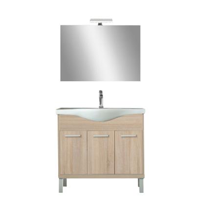 Leziter Mobilier complet de baie Nerva Prime 85, stejar Sonoma Mobalis Homvera