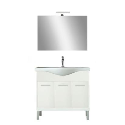 Leziter Mobilier complet de baie Nerva Prime 85 alb Mobalis Homvera