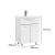 Leziter Mobilier complet de baie Ruben 65 alb Mobalis Homvera