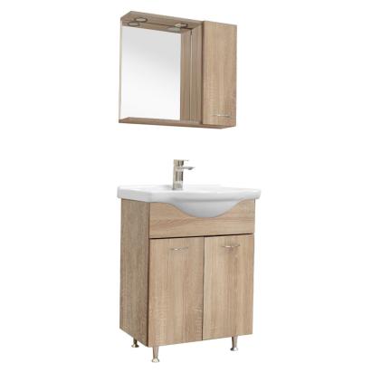 Leziter Mobilier complet de baie Ruben 65, stejar Sonoma Mobalis Homvera