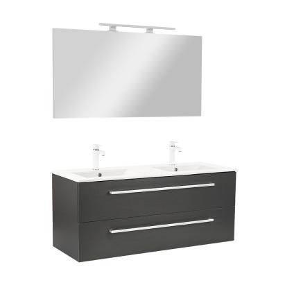 Leziter Mobilier complet de baie Vario Clam 120 antracit-antracit Mobalis Homvera