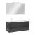 Leziter Mobilier complet de baie Vario Forte 120 antracit-antracit Mobalis Homvera