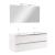 Leziter Mobilier complet de baie Vario Trim 120 alb-alb Mobalis Homvera