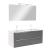 Leziter Mobilier complet de baie Vario Trim 120 alb-antracit Mobalis Homvera