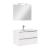 Leziter Mobilier complet de baie Vario Trim 80 alb-alb Mobalis Homvera