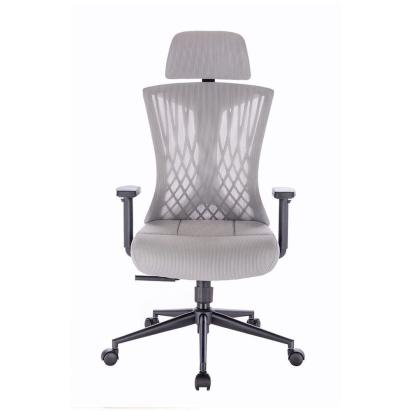 Mirpol Scaun rotativ ergonomic de birou Ergomax gri deschis Mobalis Homvera