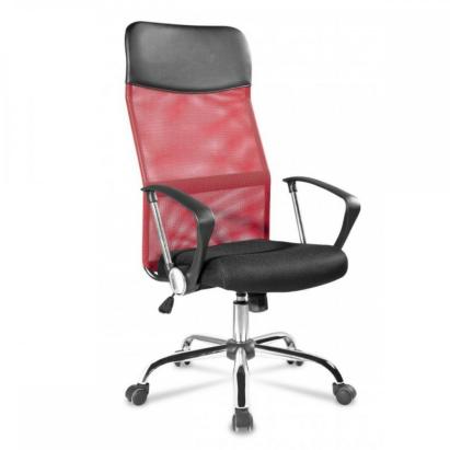 Mirpol Scaun rotativ Lincoln negru-roșu Mobalis Homvera